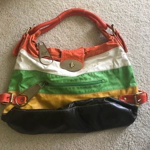 Large zipper purse